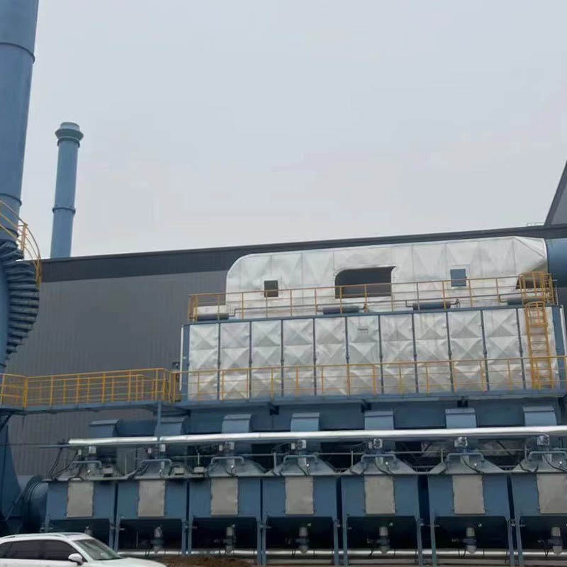 Activated Carbon Adsorption, Desorption, at Catalytic Combustion System